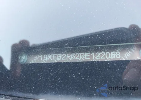 2015 Honda Civic Lx z USA, uszkodzony, nr VIN 19XFB2F52FE122068